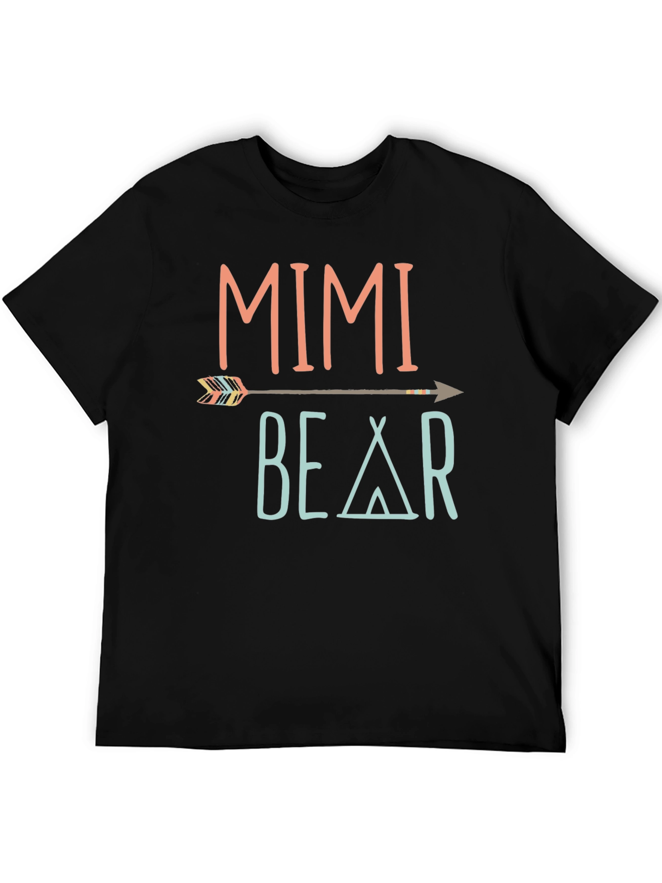 Mimi Bear Arrow T-Shirt Soft Cotton Tee