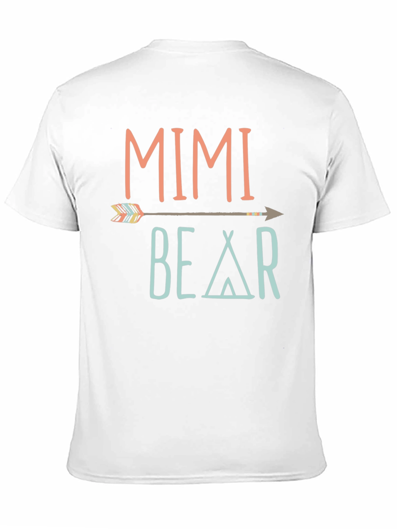 Mimi Bear Arrow T-Shirt Soft Cotton Tee
