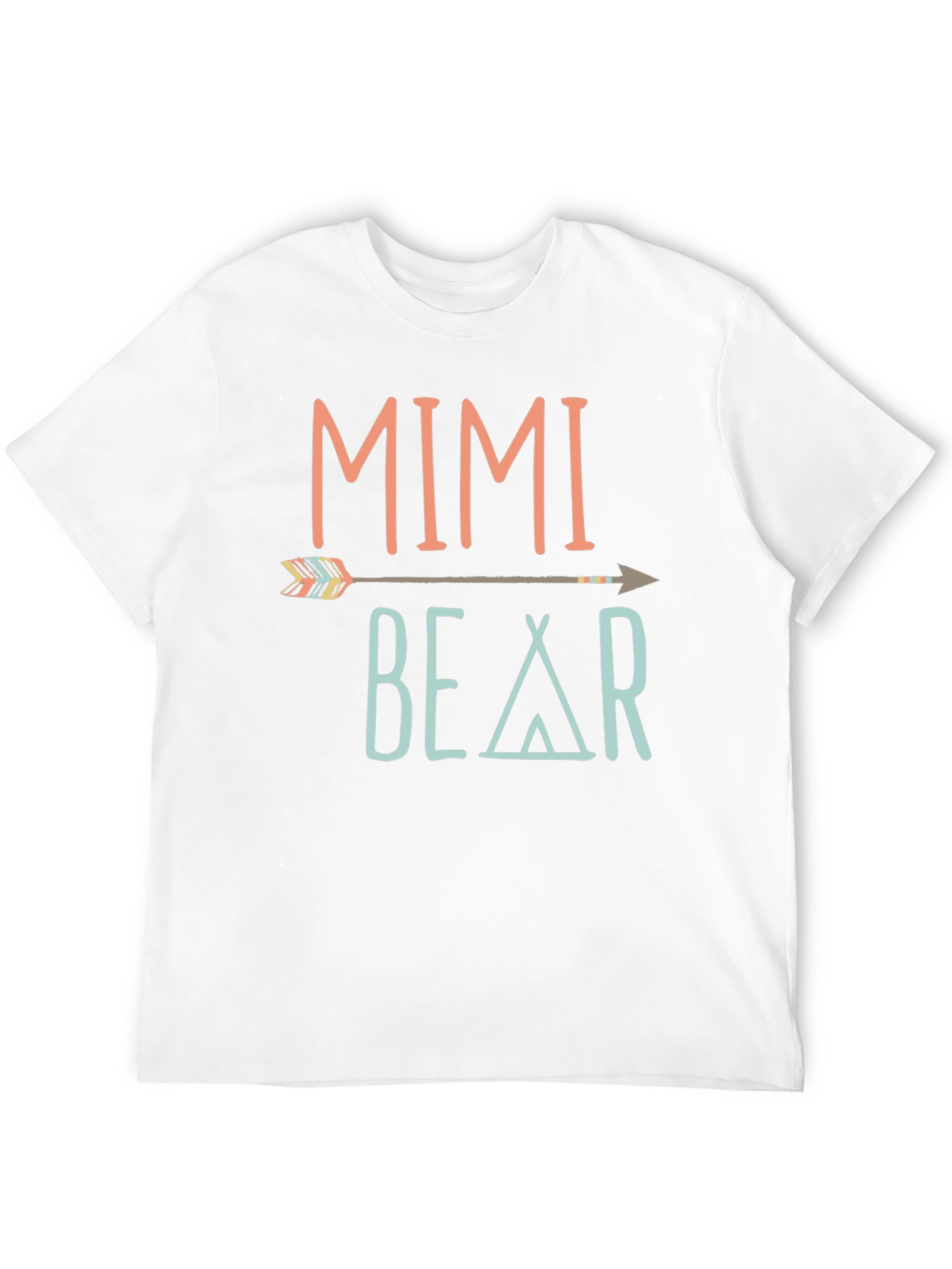 Mimi Bear Arrow T-Shirt Soft Cotton Tee