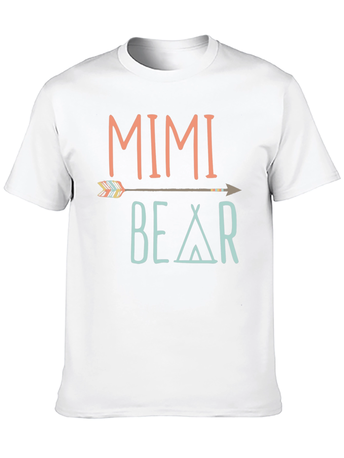 Mimi Bear Arrow T-Shirt Soft Cotton Tee