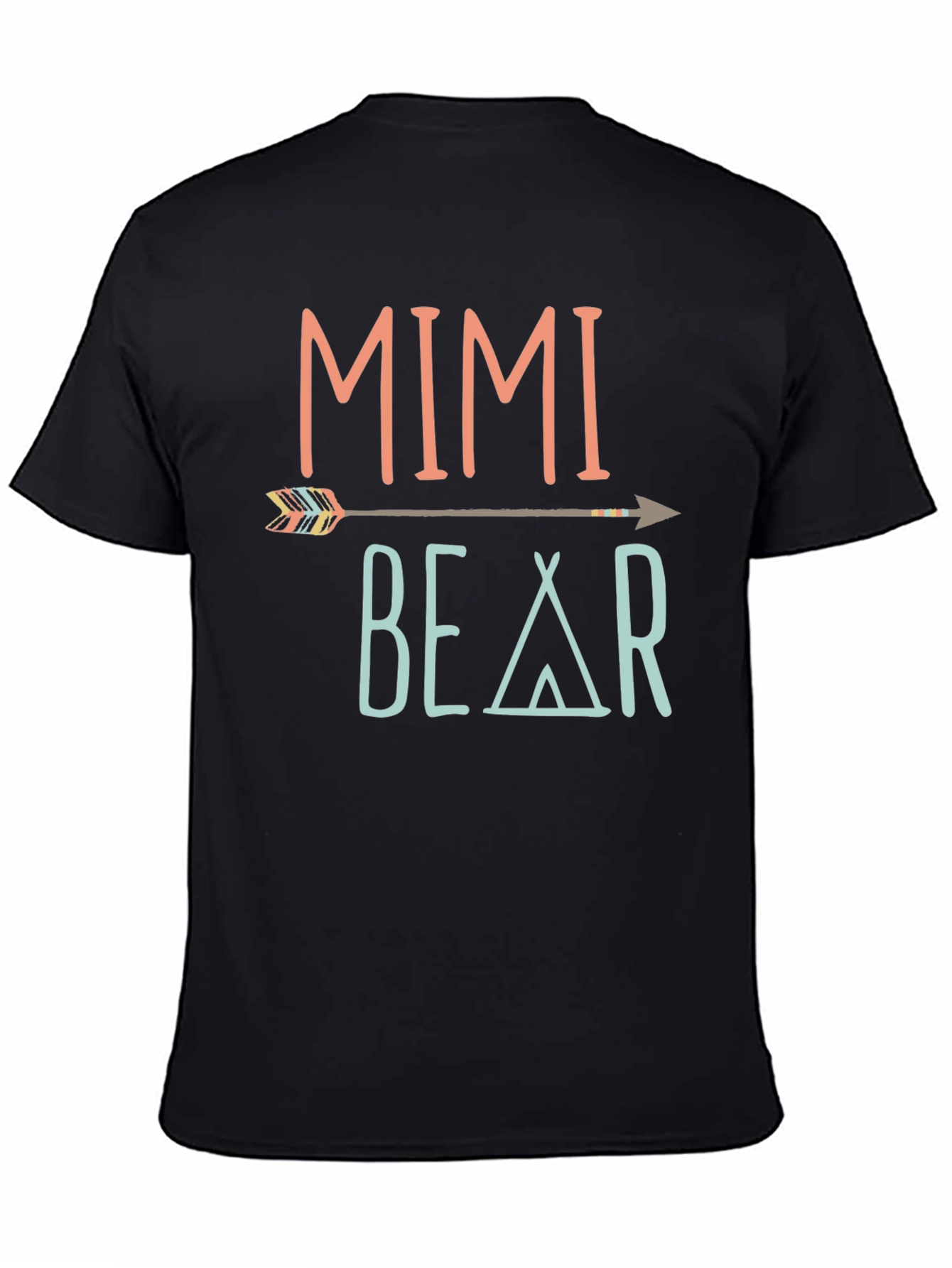 Mimi Bear Arrow T-Shirt Soft Cotton Tee