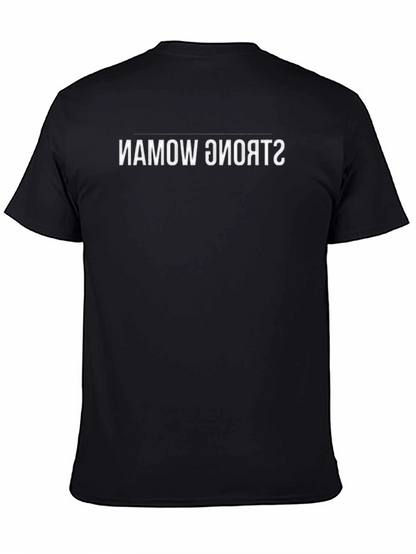 Strong Woman Graphic Tee - Empowering Statement Shirt