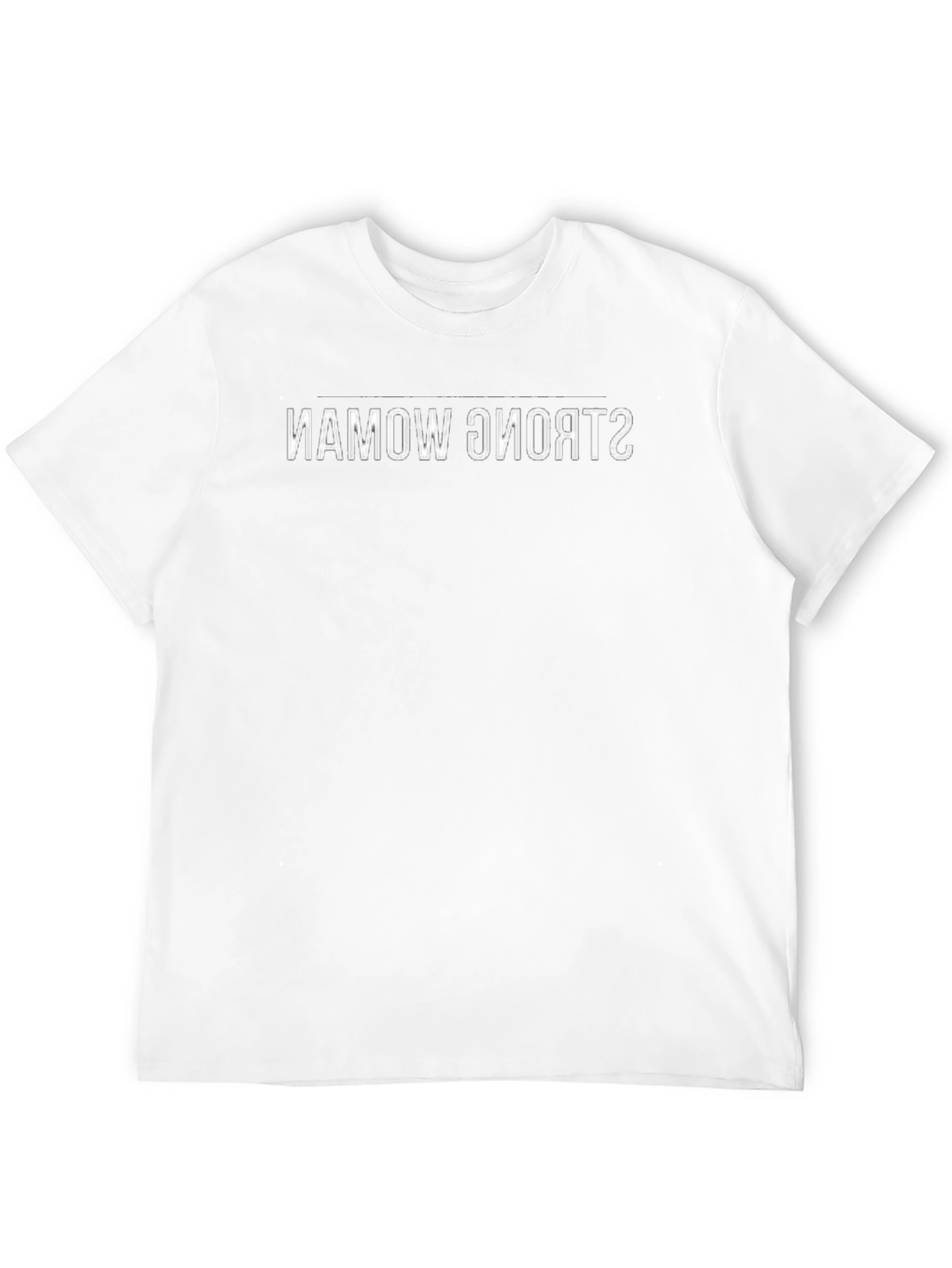 Strong Woman Graphic Tee - Empowering Statement Shirt