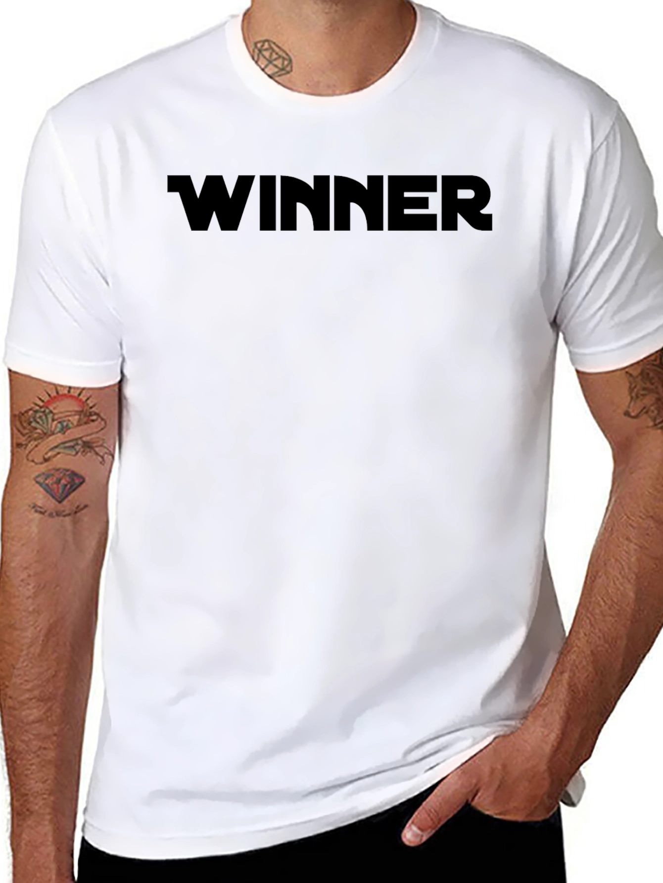 WINNER Graphic T-Shirt - Mens Short Sleeve Tee