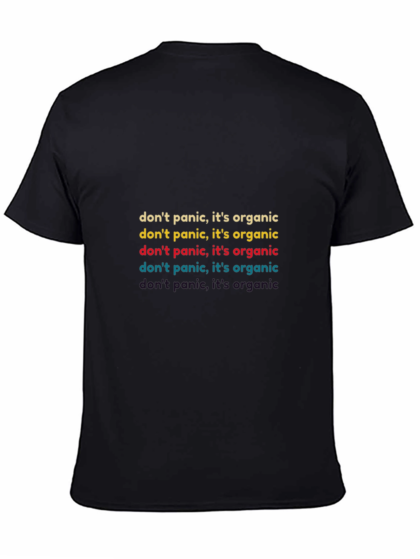 Organic Panic T-Shirt - Retro Style