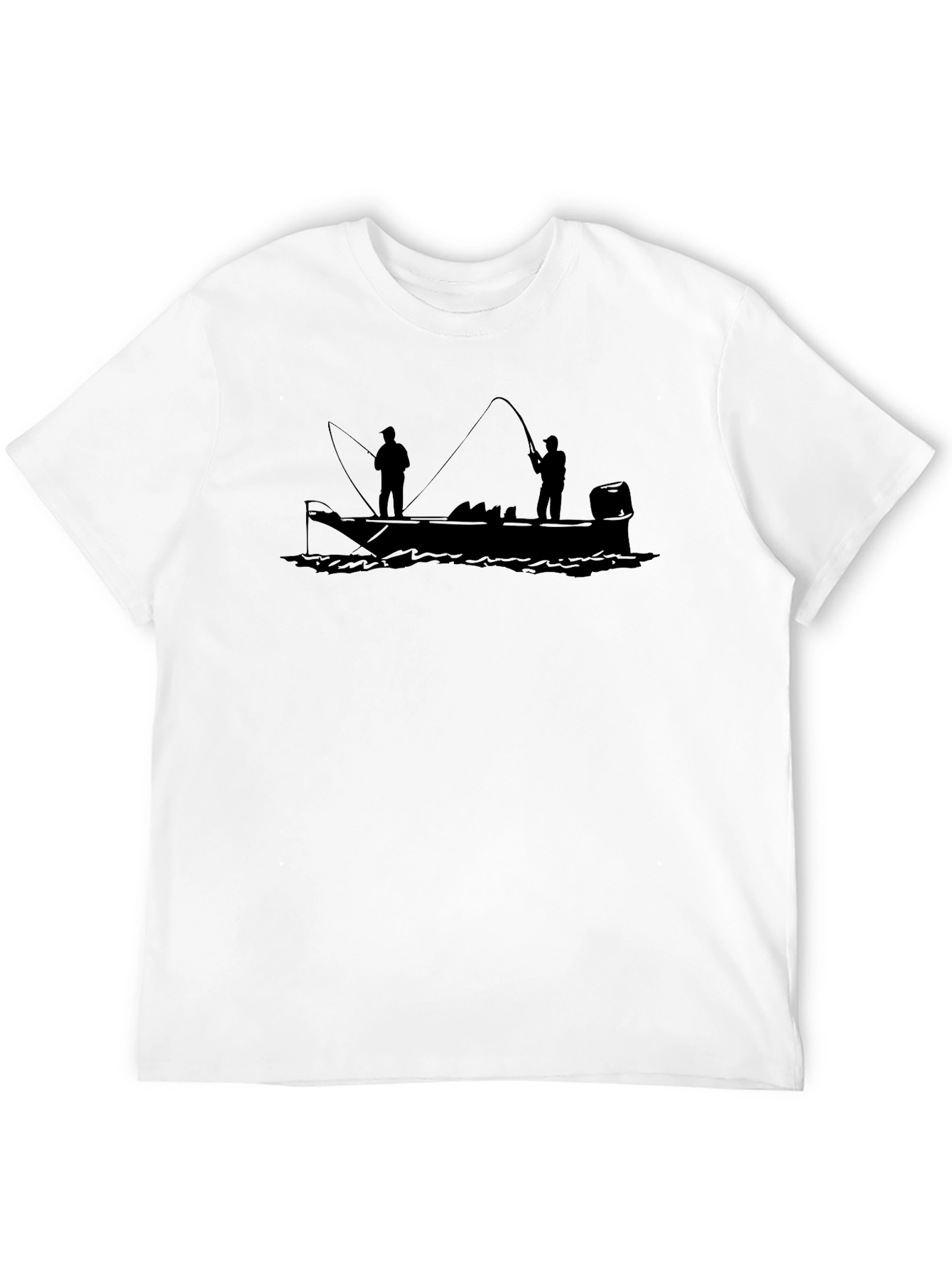 Fishing Boat Graphic T-Shirt - Angler Style
