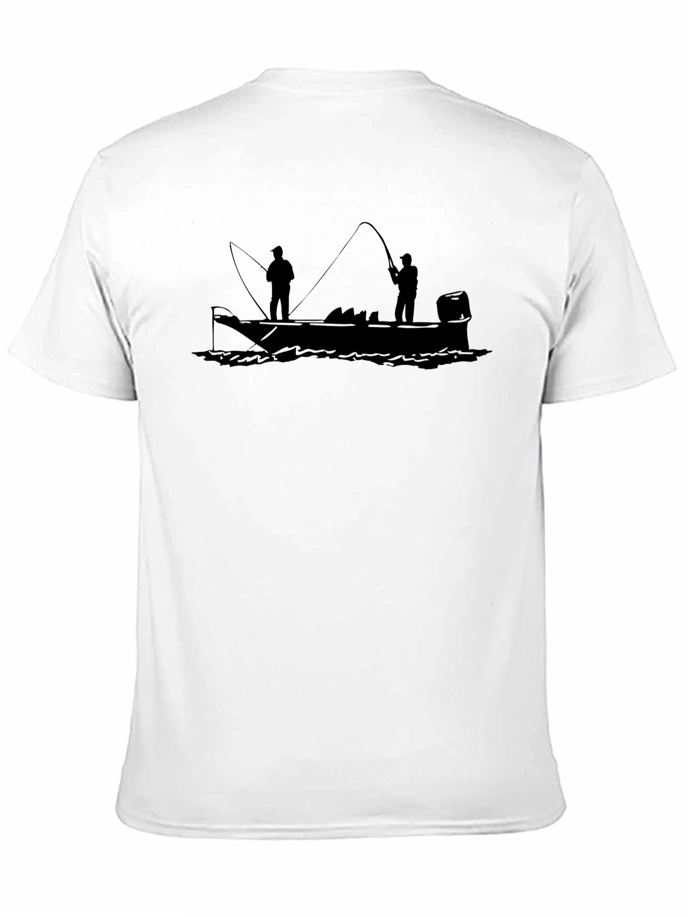 Fishing Boat Graphic T-Shirt - Angler Style