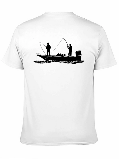 Fishing Boat Graphic T-Shirt - Angler Style
