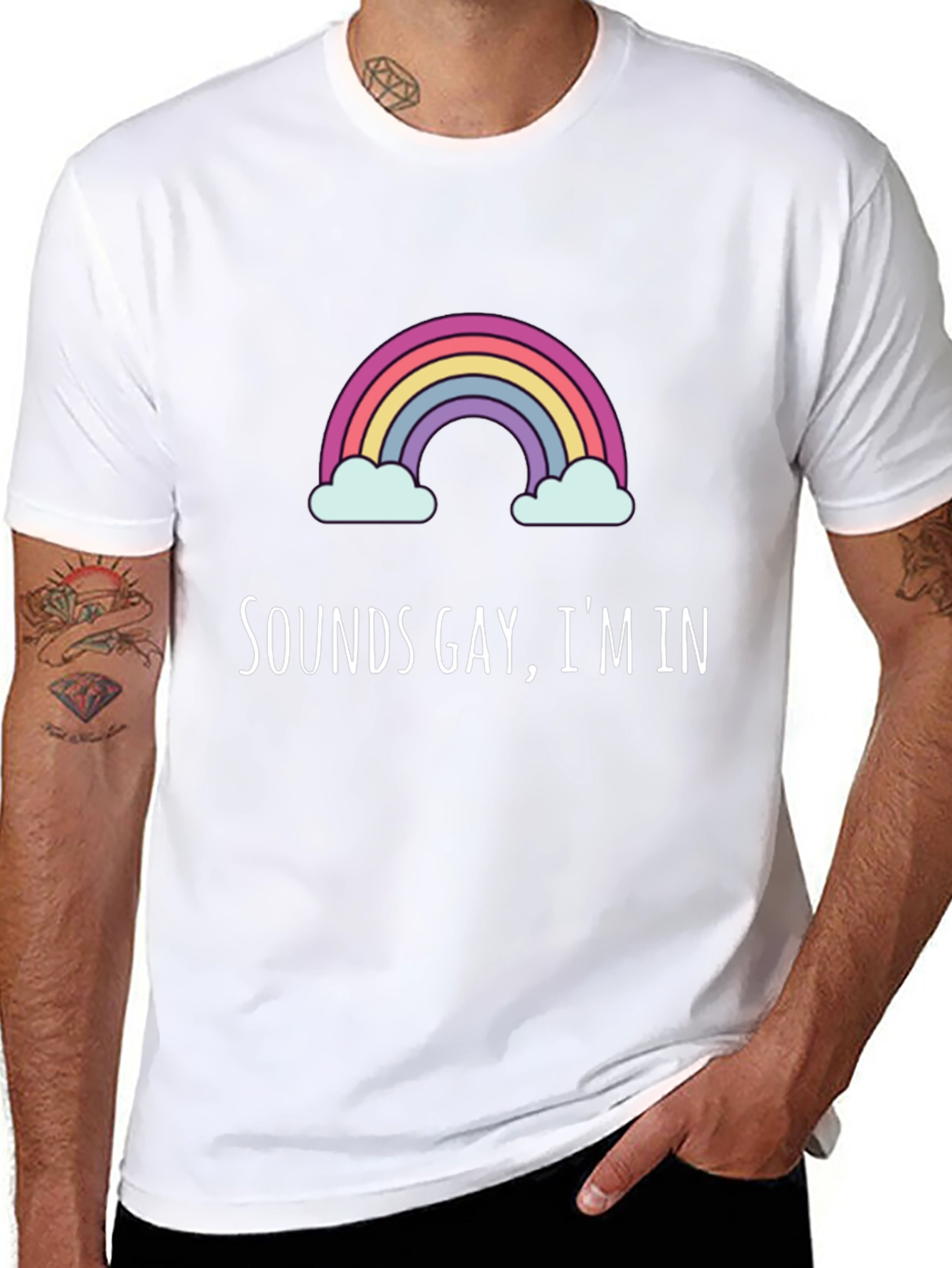 Sounds Gay Im In Graphic Tee