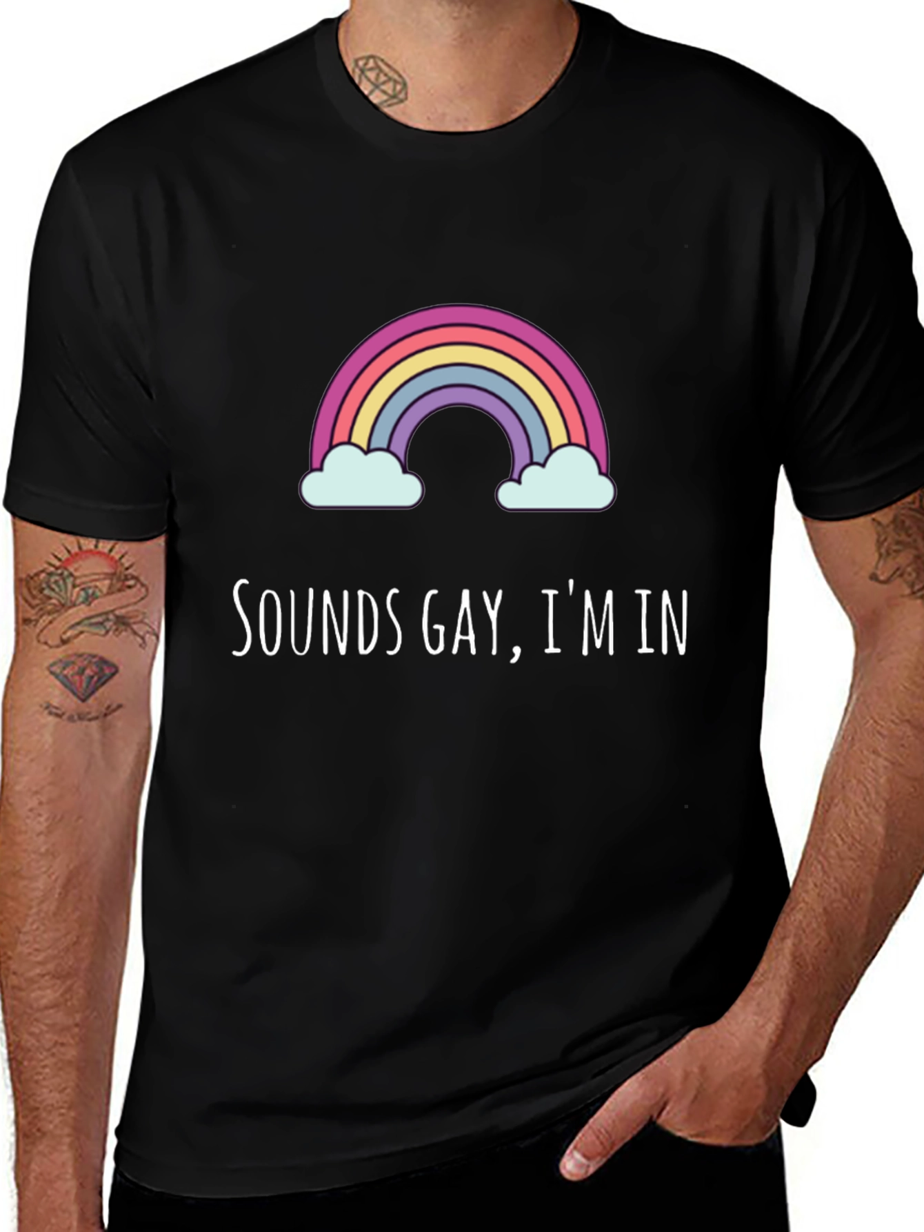 Sounds Gay Im In Graphic Tee