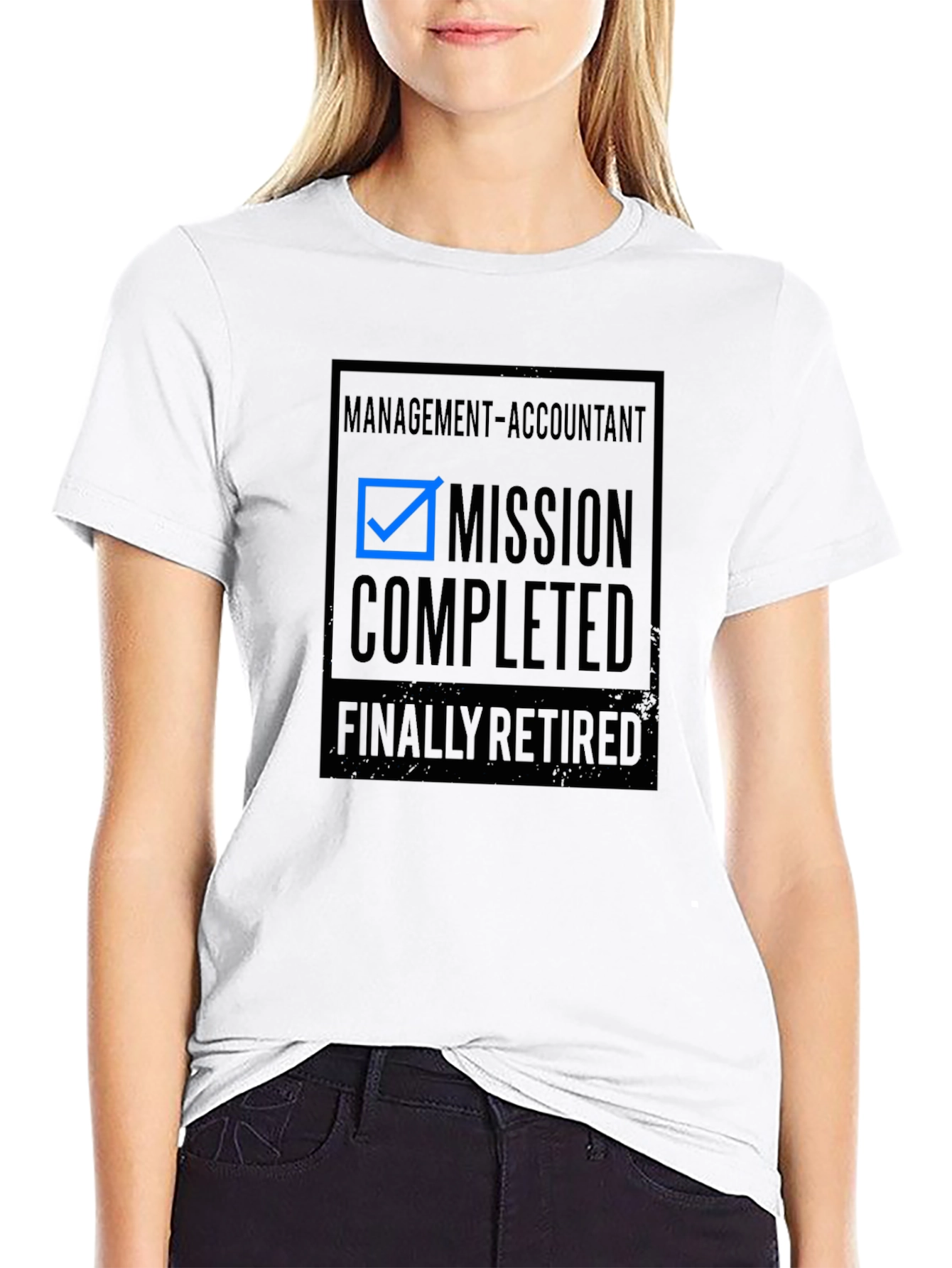 Retired Accountant T-Shirt - Mission Completed