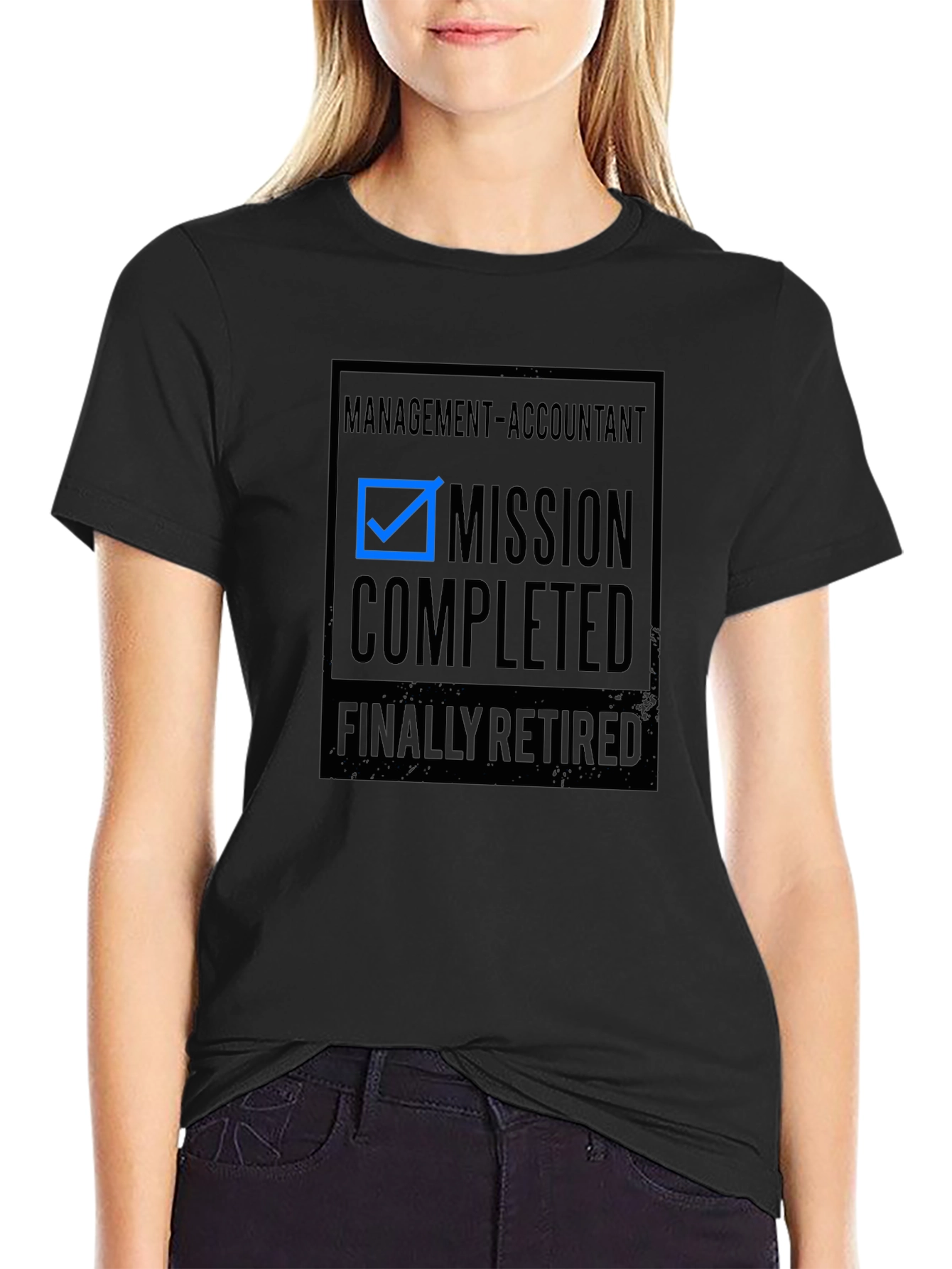 Retired Accountant T-Shirt - Mission Completed