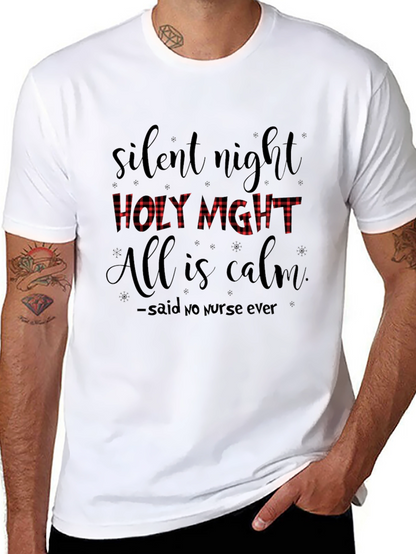 Silent Night Nurse T-Shirt