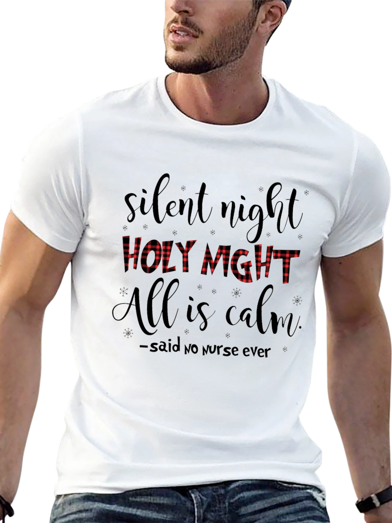 Silent Night Nurse T-Shirt