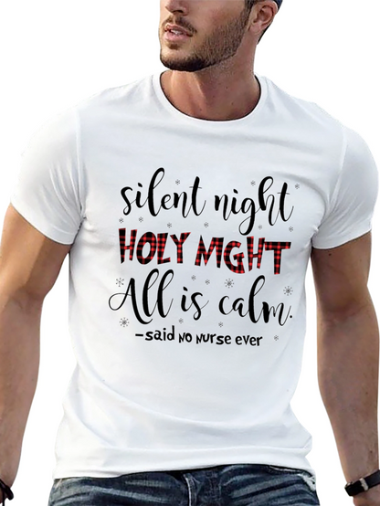 Silent Night Nurse T-Shirt
