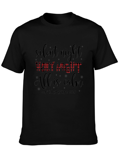 Silent Night Nurse T-Shirt