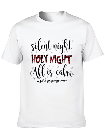 Silent Night Nurse T-Shirt