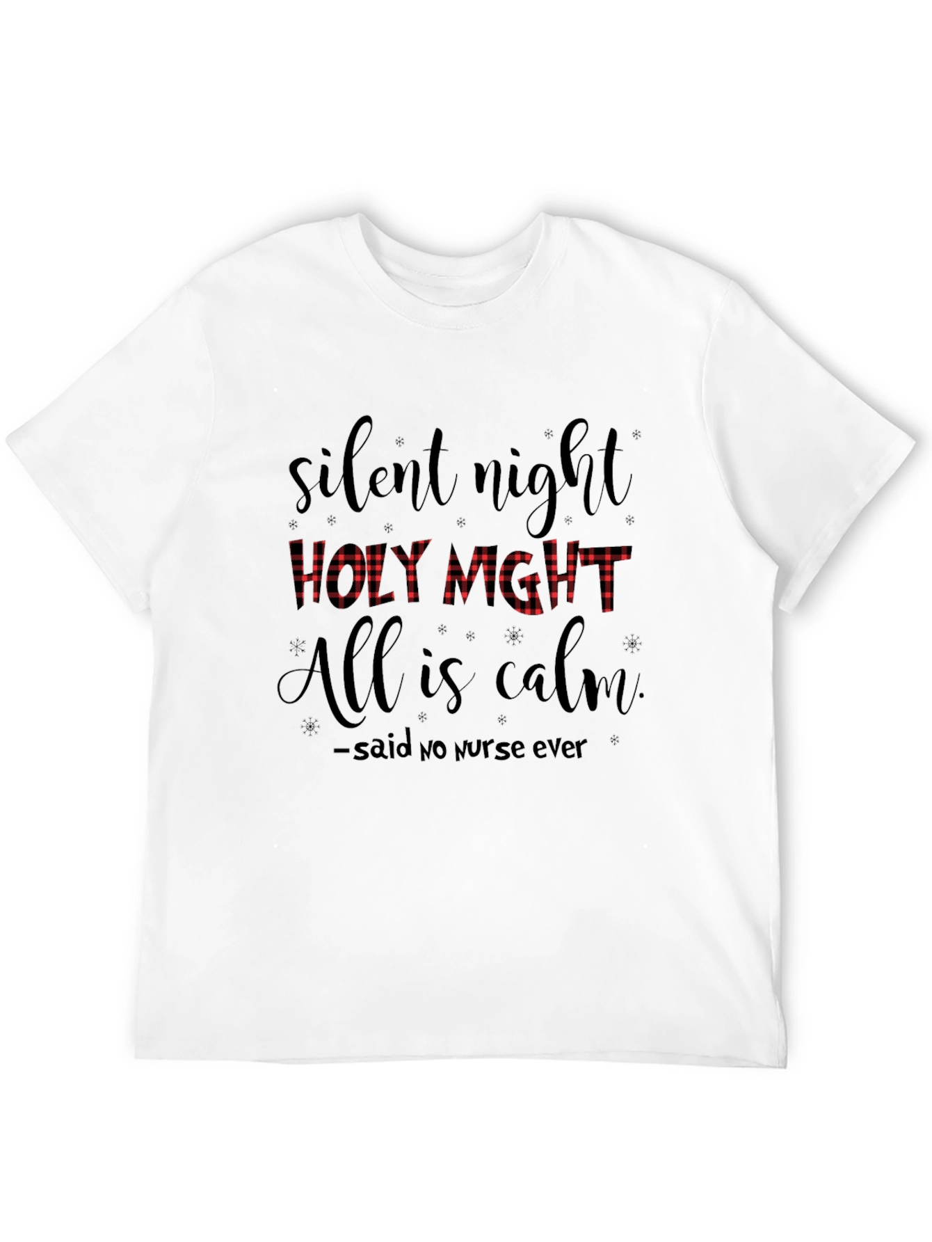 Silent Night Nurse T-Shirt