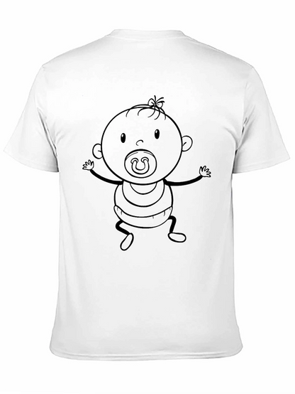Funny Baby Graphic Black T-Shirt