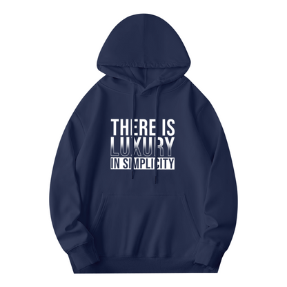 Simplicity Luxury Navy Hoodie