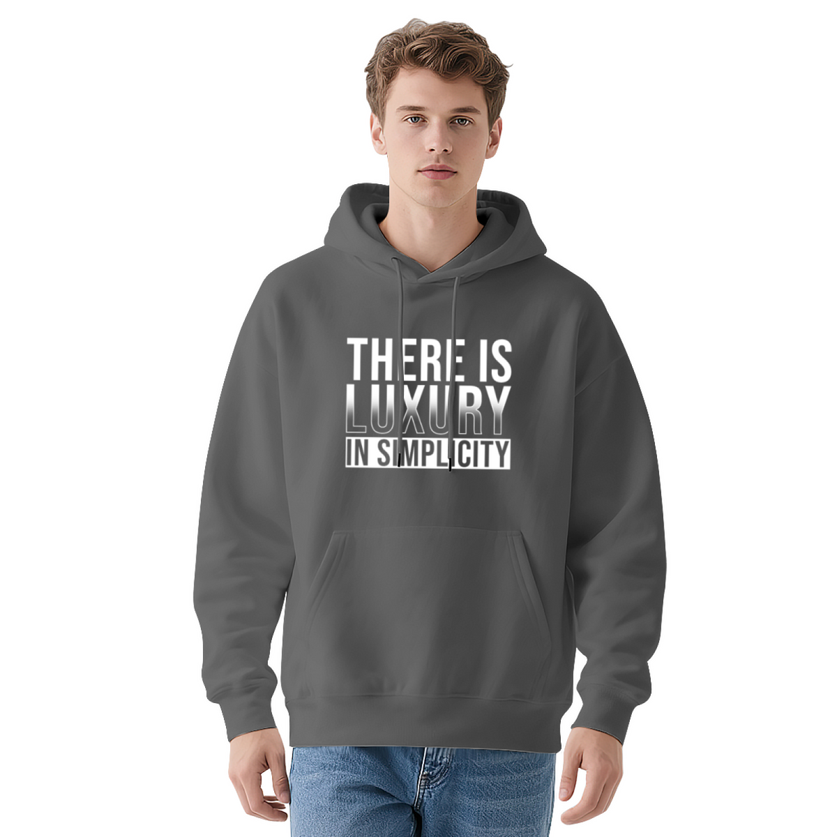 Simplicity Luxury Navy Hoodie