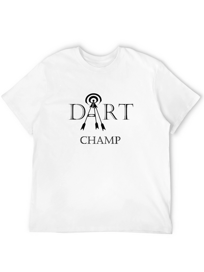 Dart Champ Black Graphic T-Shirt