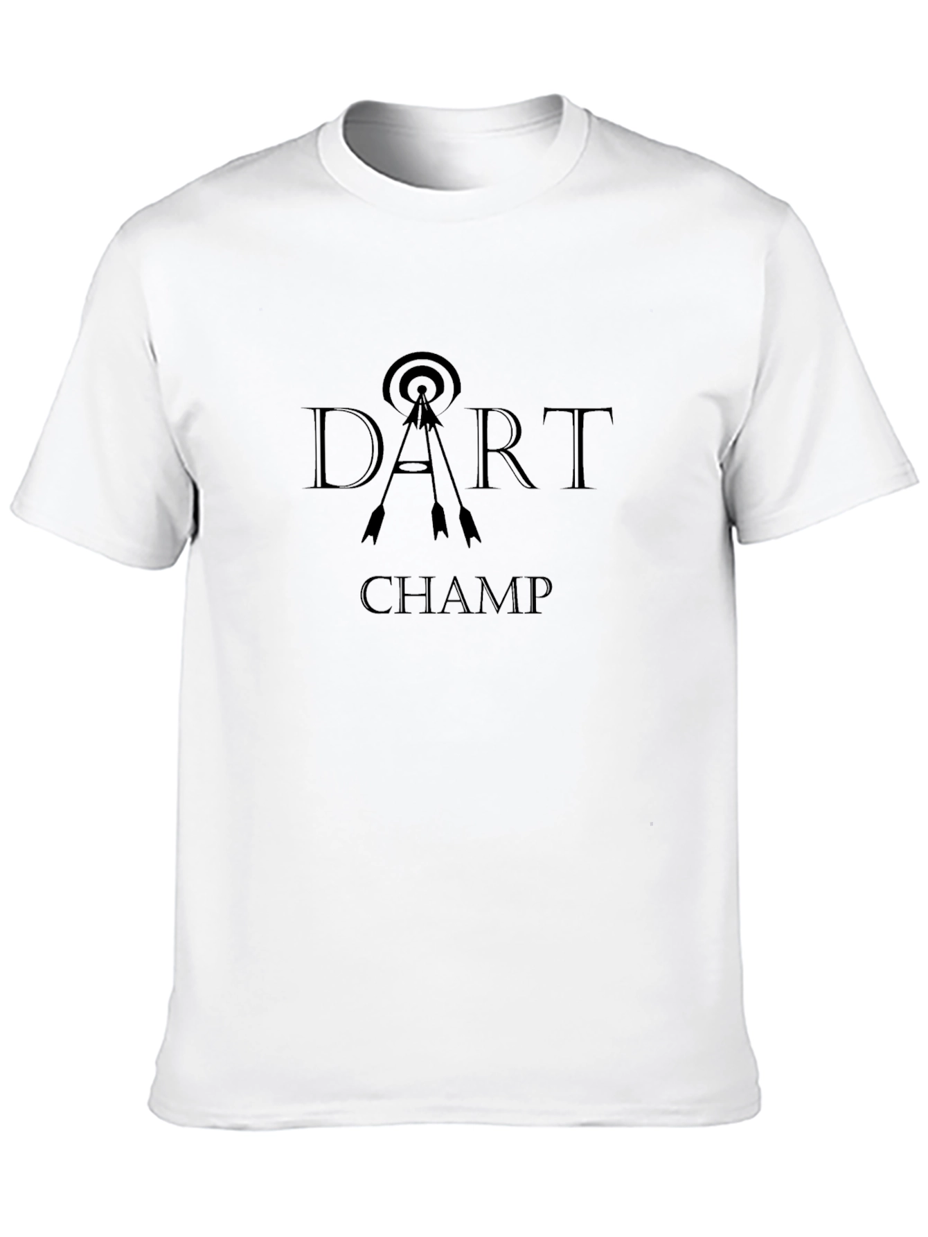 Dart Champ Black Graphic T-Shirt