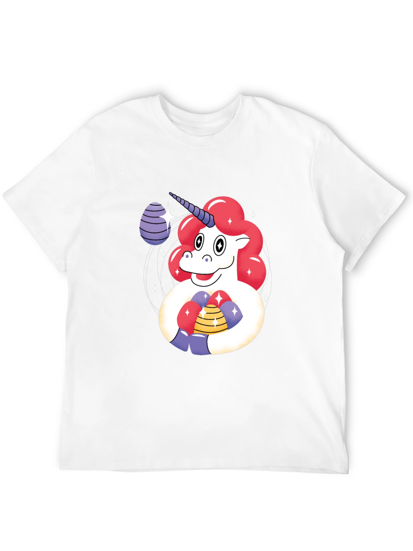 Unicorn Easter Egg Graphic Tee
