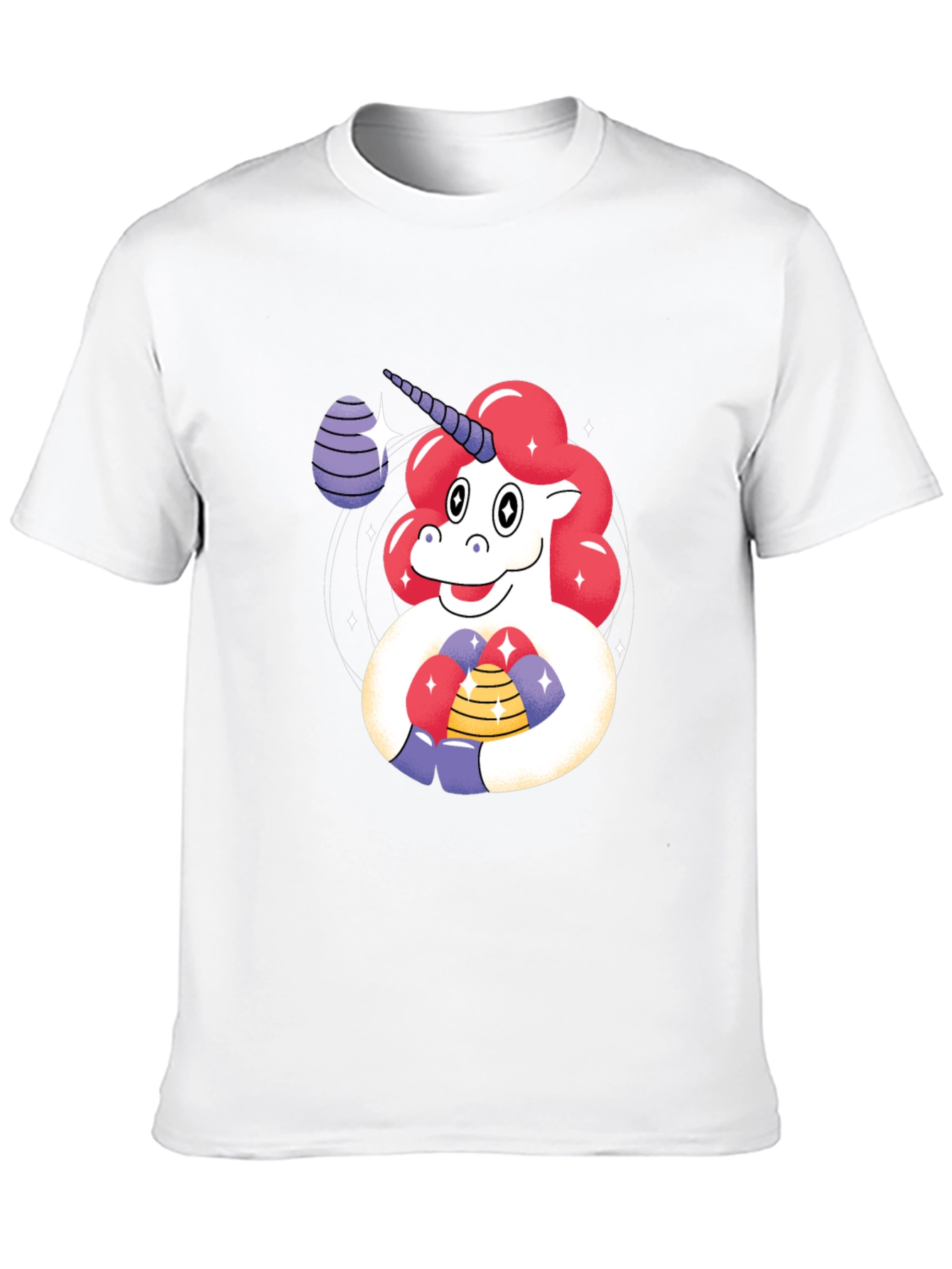 Unicorn Easter Egg Graphic Tee
