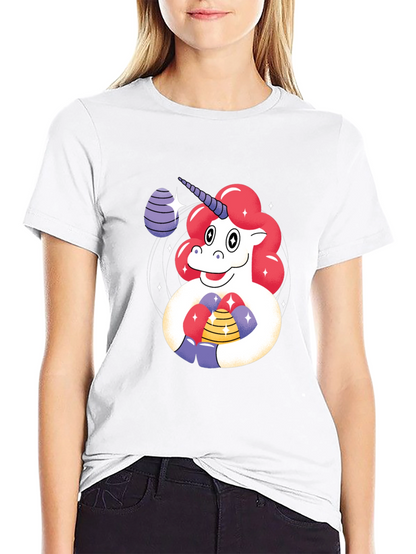 Unicorn Easter Egg Graphic Tee