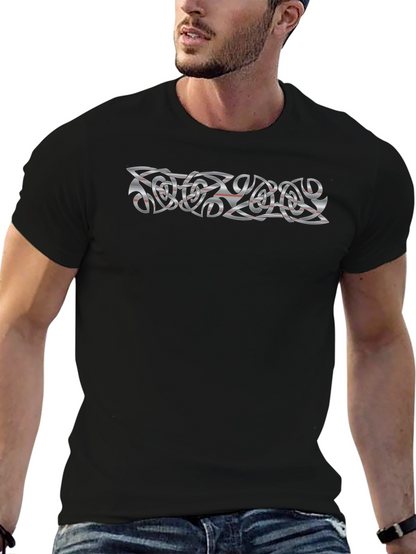 Celtic Knot Graphic T-Shirt - Classic Black Tee