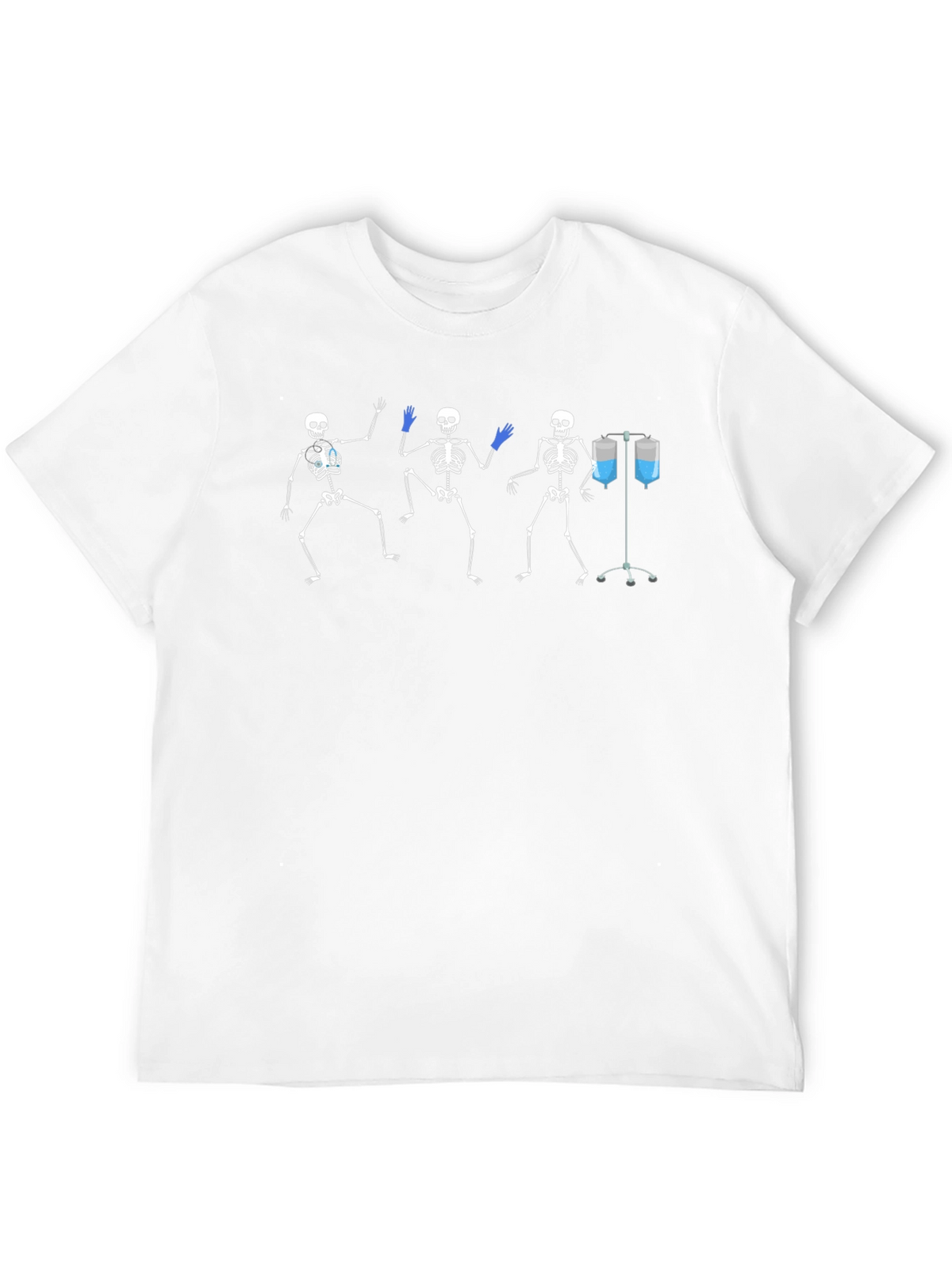 Dancing Skeletons Graphic T-Shirt - Medical Humor