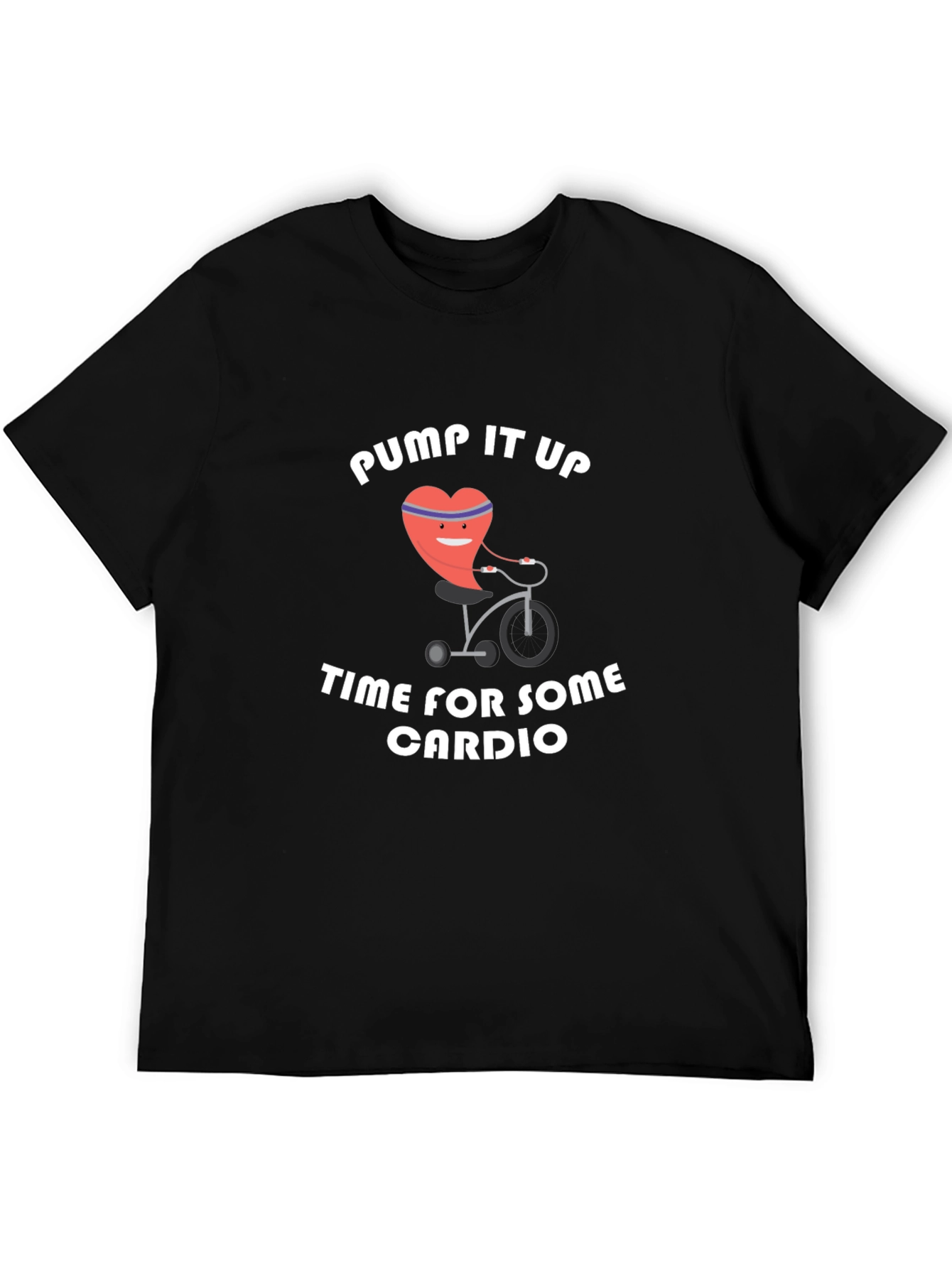 Pump It Up Cardio Workout Graphic T-Shirt