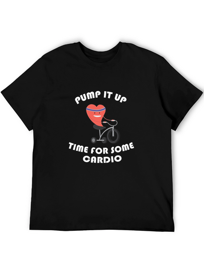 Pump It Up Cardio Workout Graphic T-Shirt