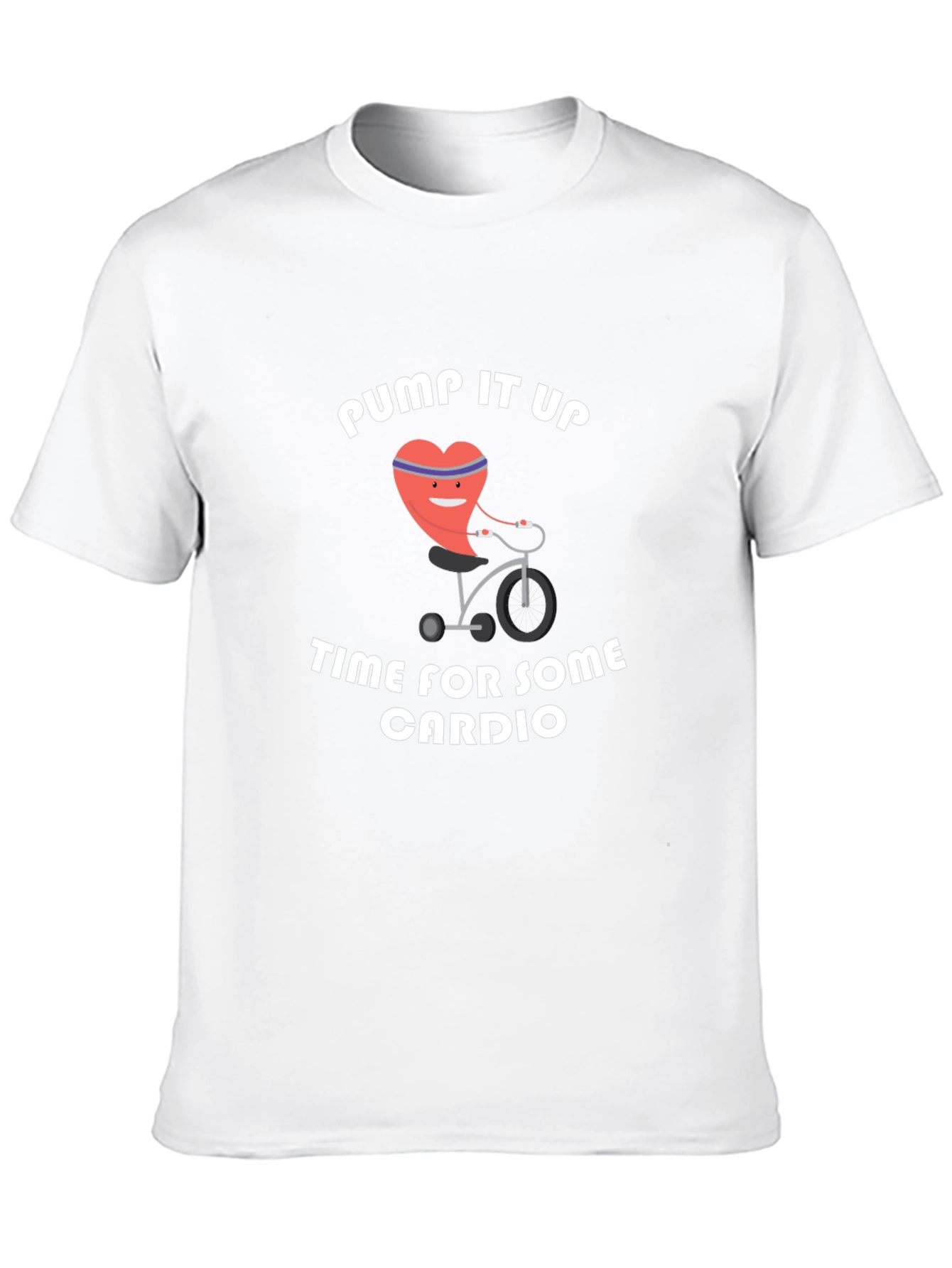 Pump It Up Cardio Workout Graphic T-Shirt