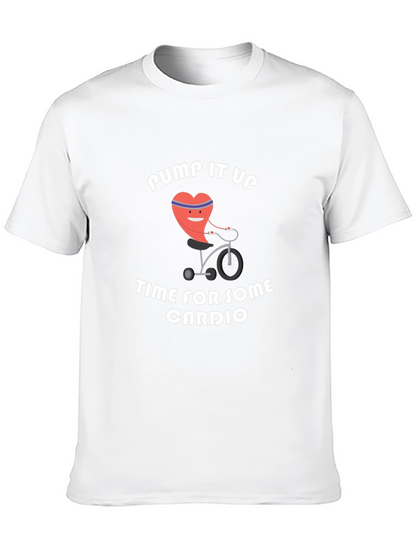 Pump It Up Cardio Workout Graphic T-Shirt