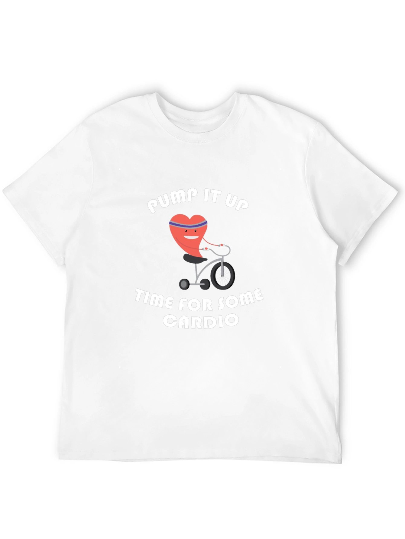 Pump It Up Cardio Workout Graphic T-Shirt