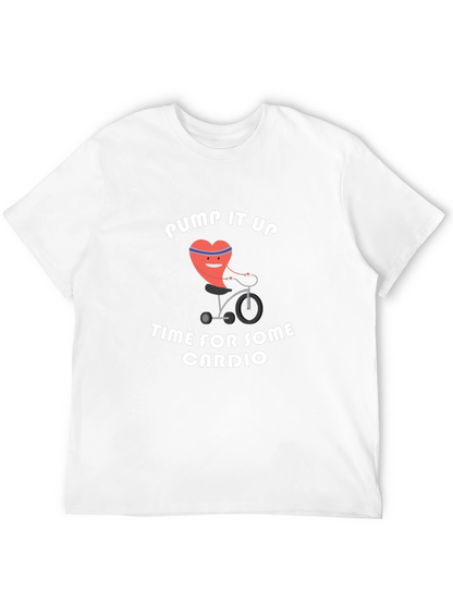 Pump It Up Cardio Workout Graphic T-Shirt