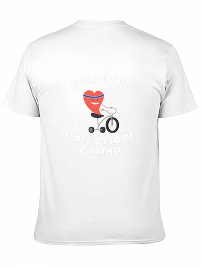 Pump It Up Cardio Workout Graphic T-Shirt