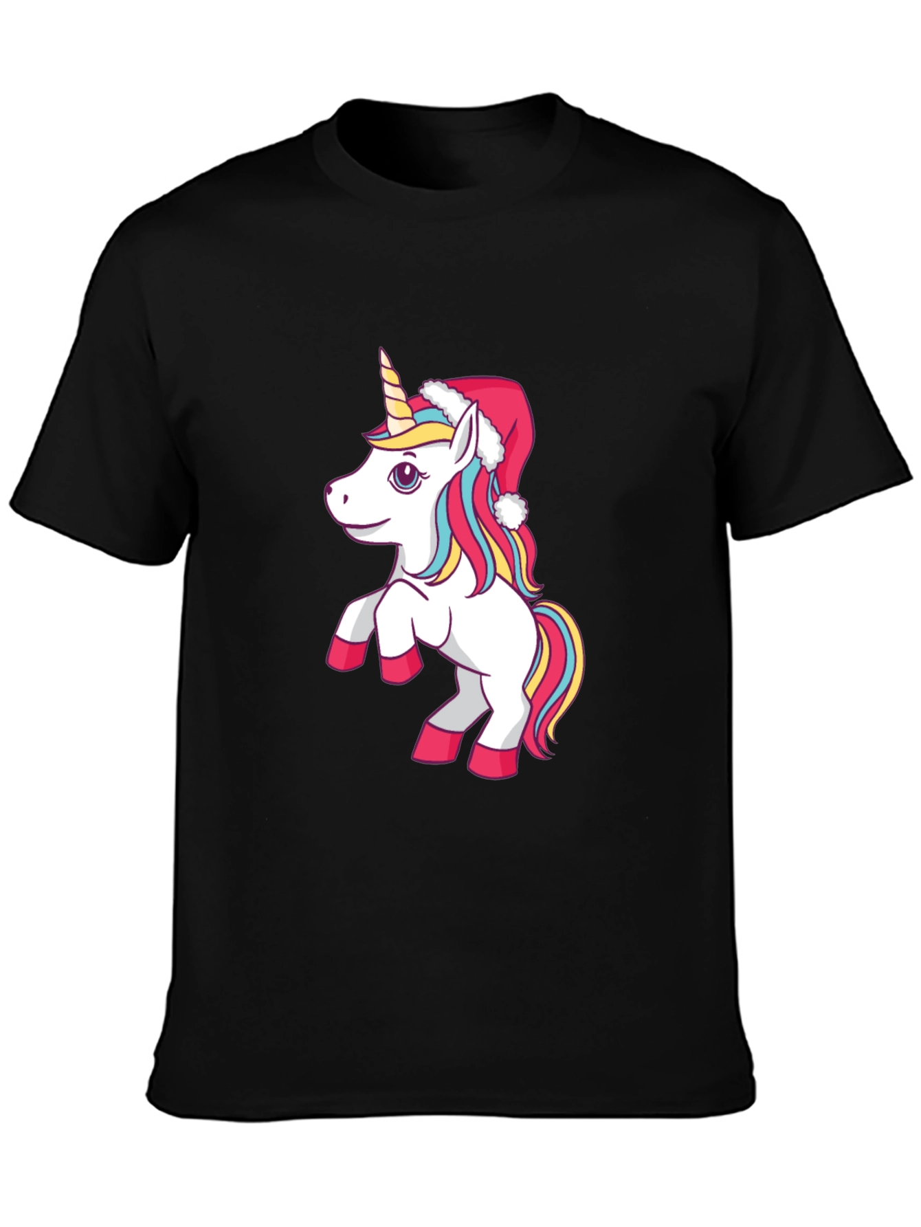 Festive Unicorn Graphic Tee