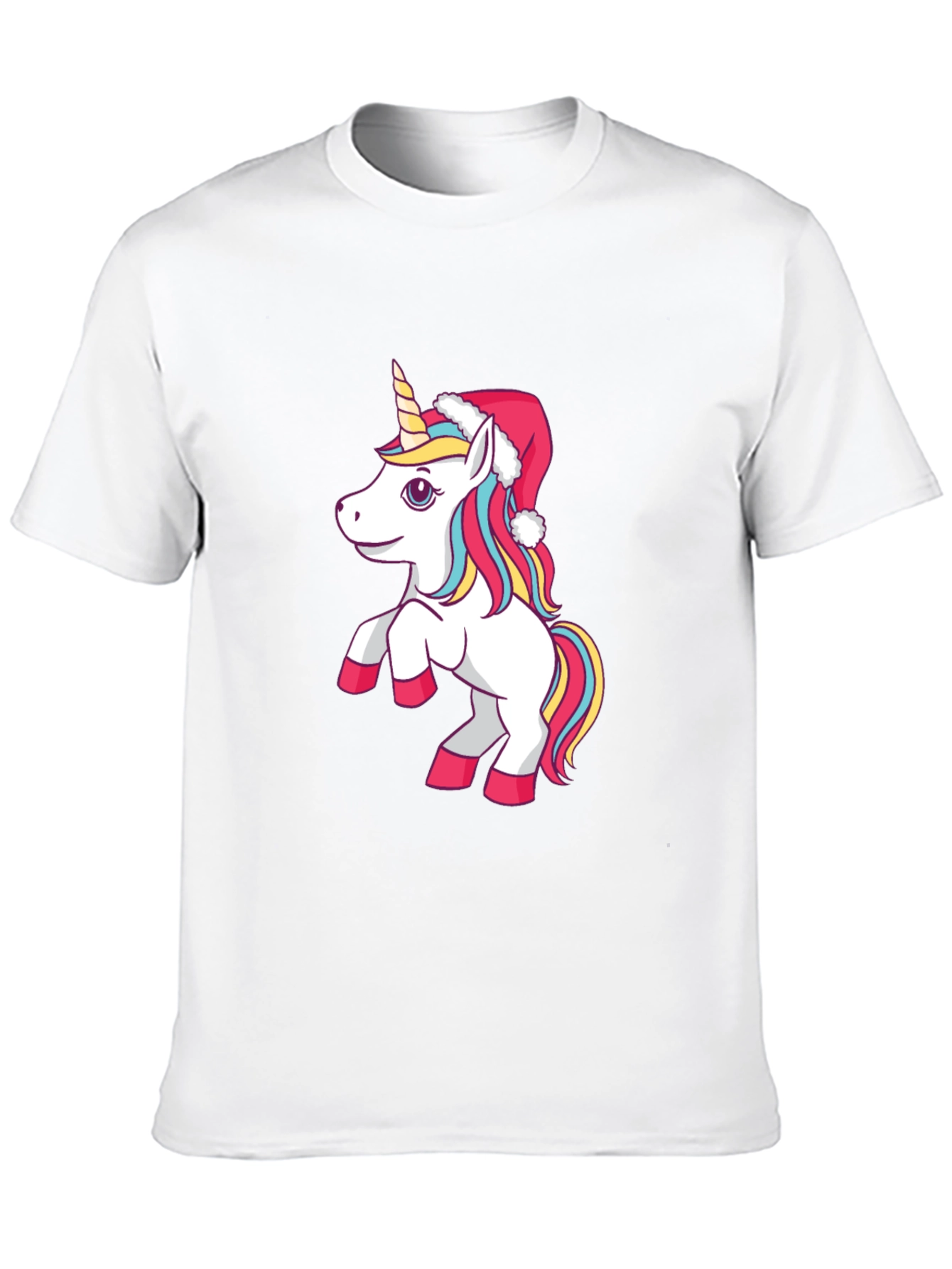 Festive Unicorn Graphic Tee