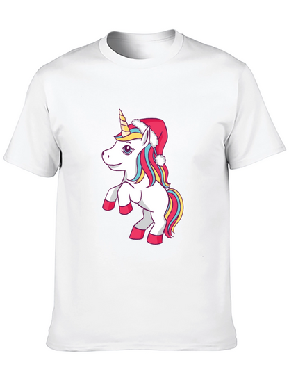 Festive Unicorn Graphic Tee