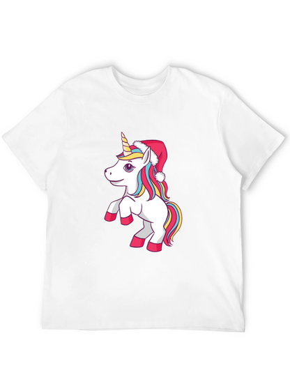 Festive Unicorn Graphic Tee