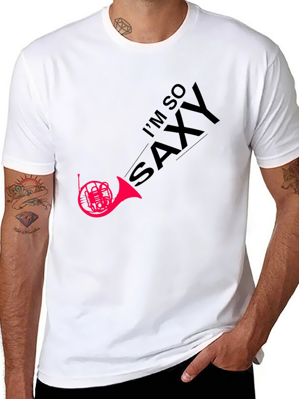 Im So Saxy T-Shirt - Music Humor Tee