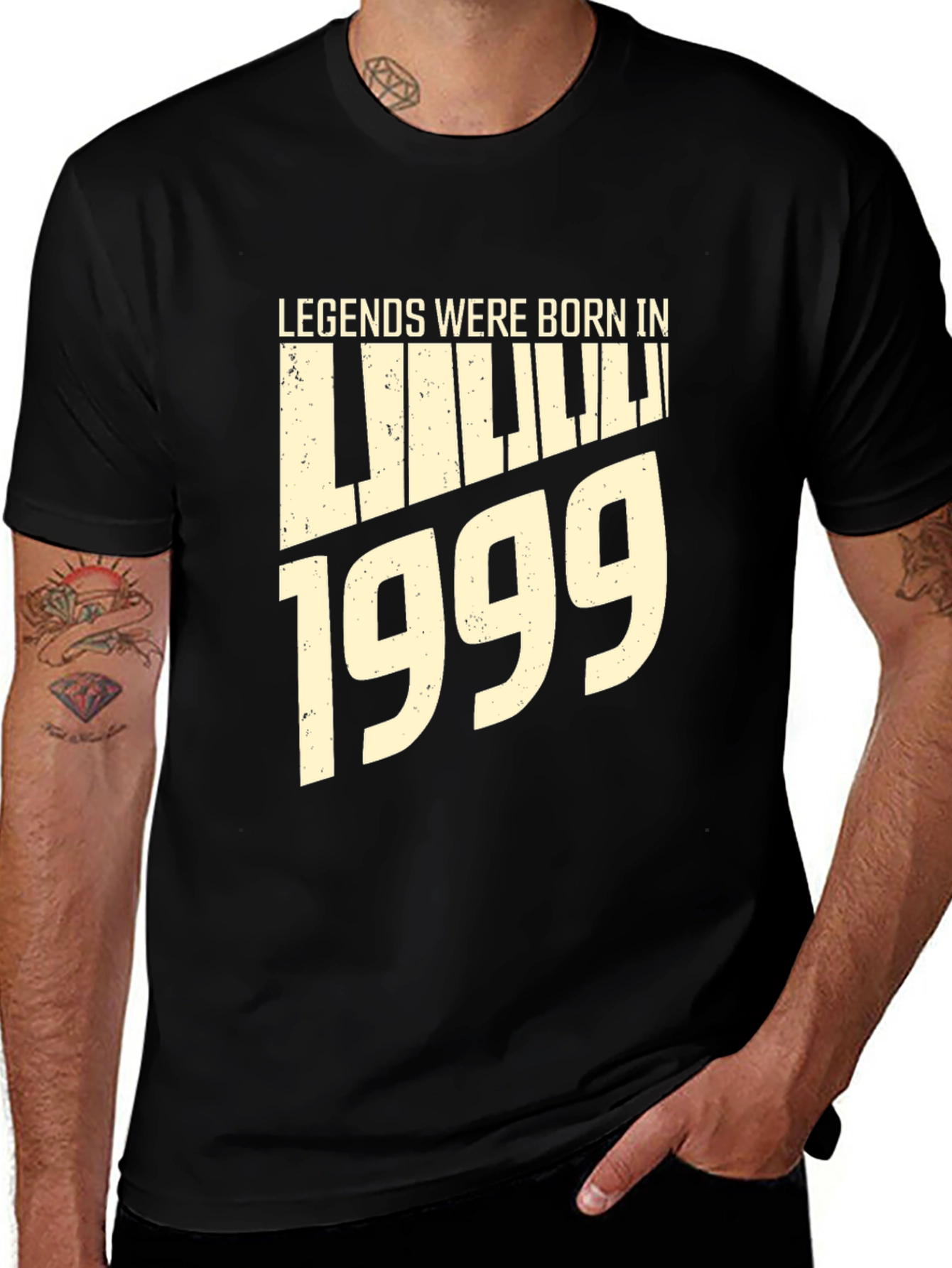 Legends Born In 1999 Piano T-Shirt