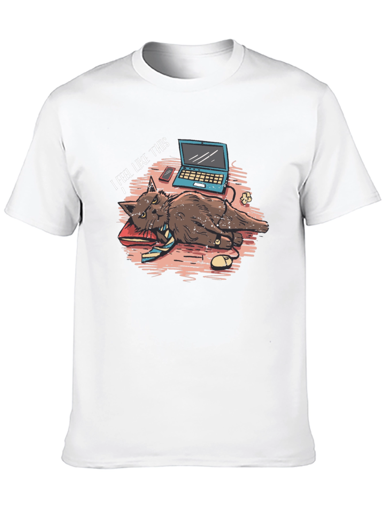 I Feel Like This Cat T-Shirt