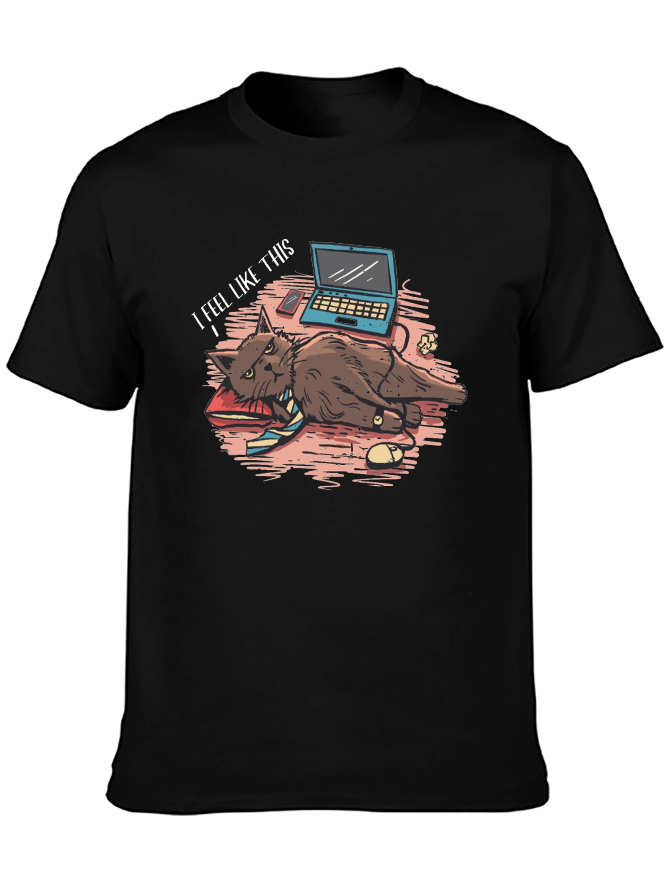 I Feel Like This Cat T-Shirt