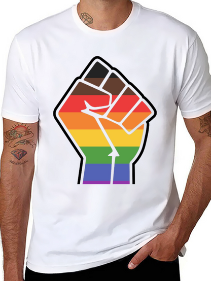 Pride Fist Black T-Shirt