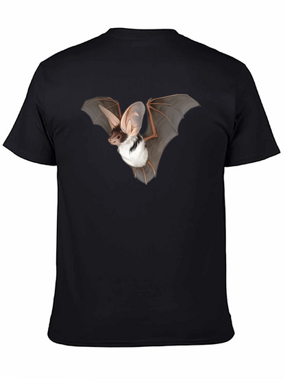 Bat Graphic Tee - Black Unisex T-Shirt