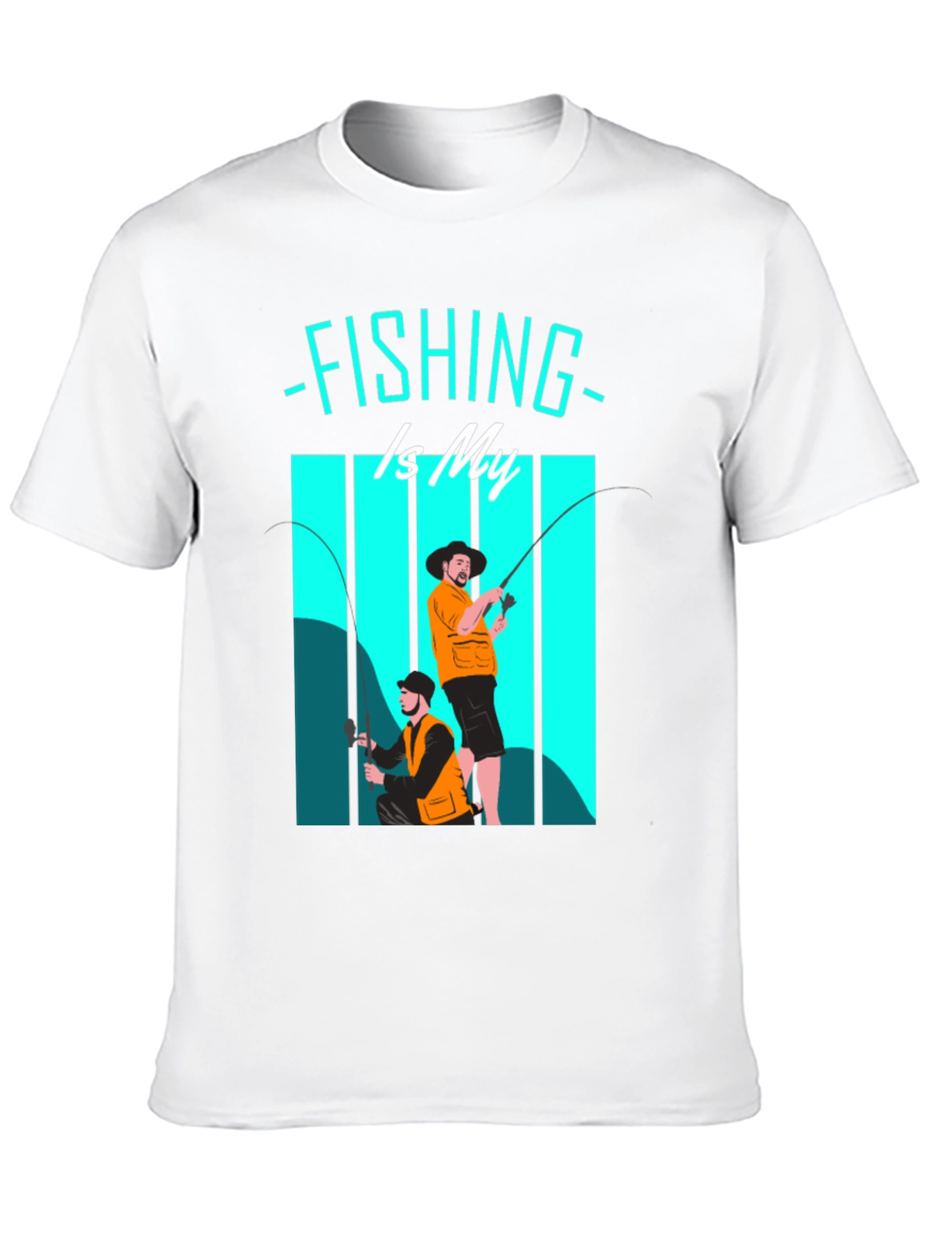 Fishing Is My Therapy Graphic Tee